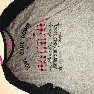 Love Came Down Christmas t-shirt 3x